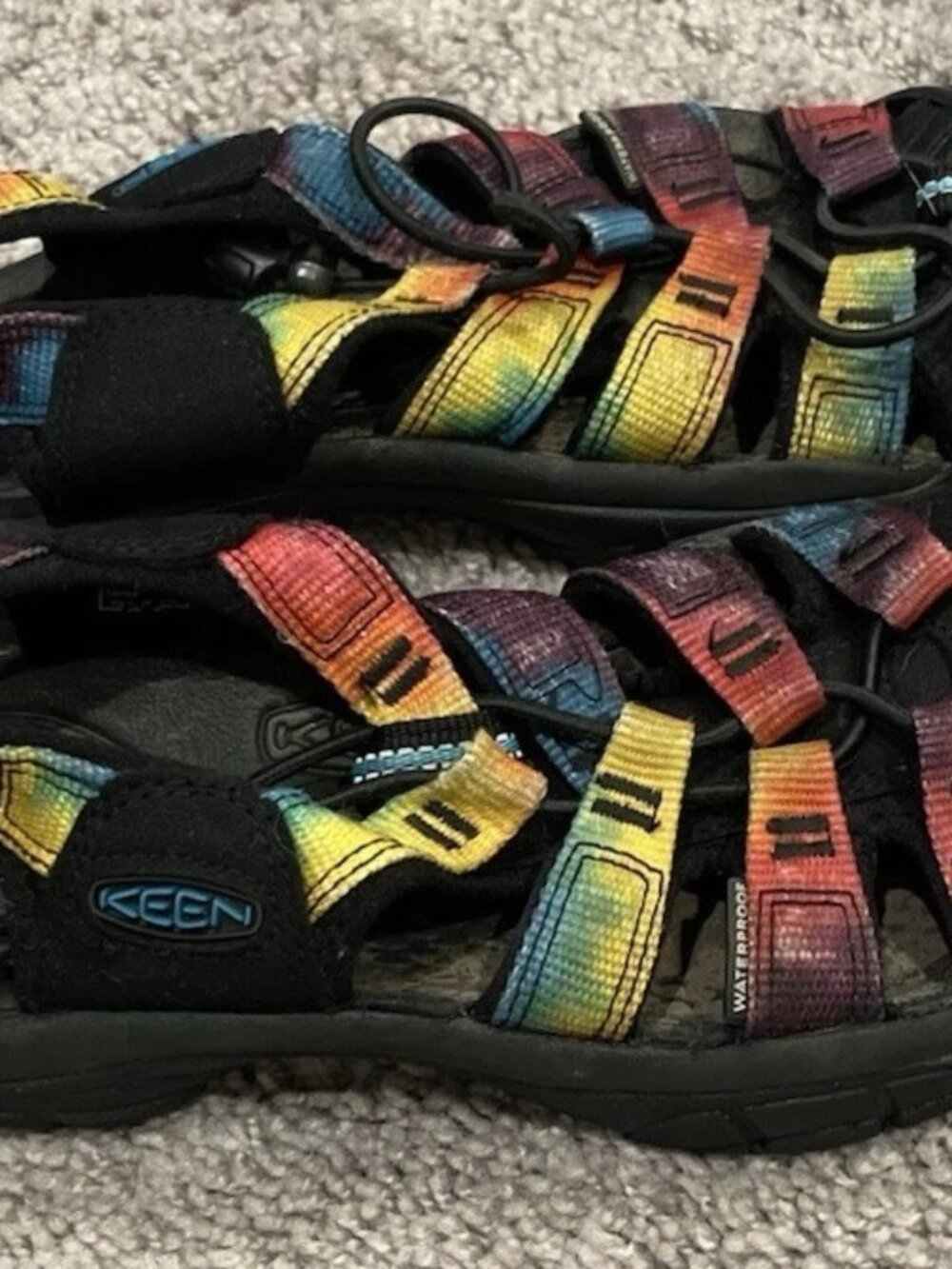 Keen | Newport H2 Sandals - Tie Dye Black, Women's Size 5.5